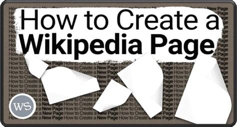 how to make a wikipedia page for yourself|How to Make Your Own Wikipedia Page – Simple Guide